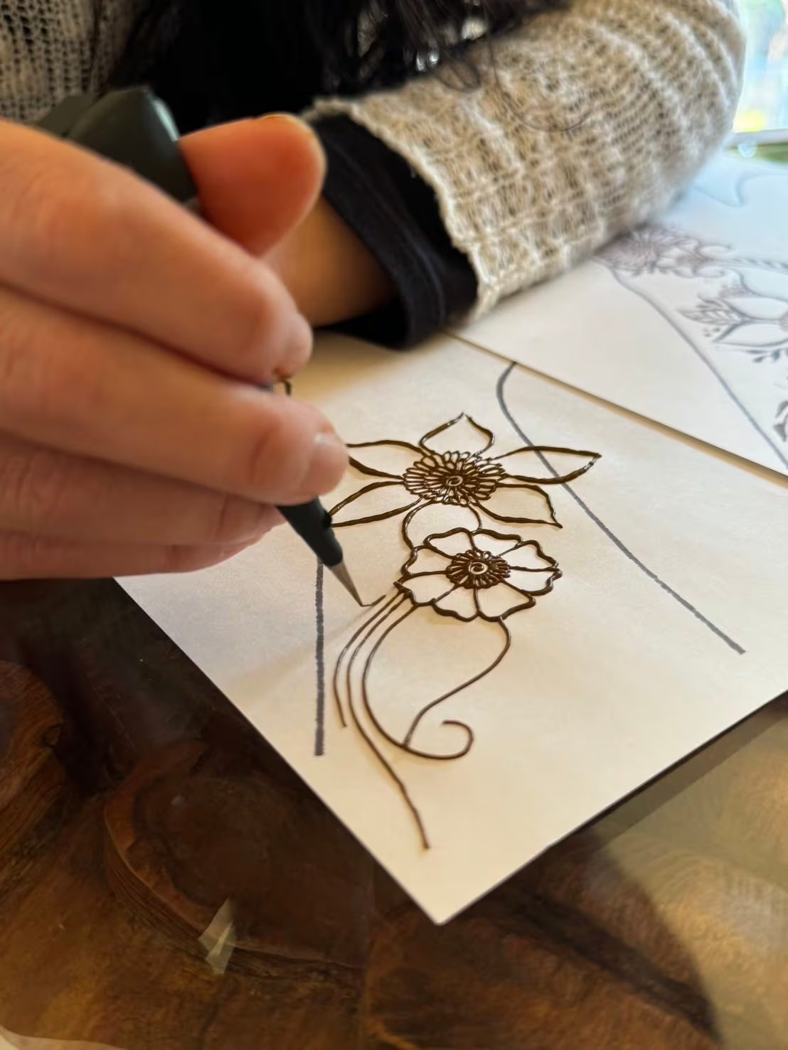Workshop — practicing on paper